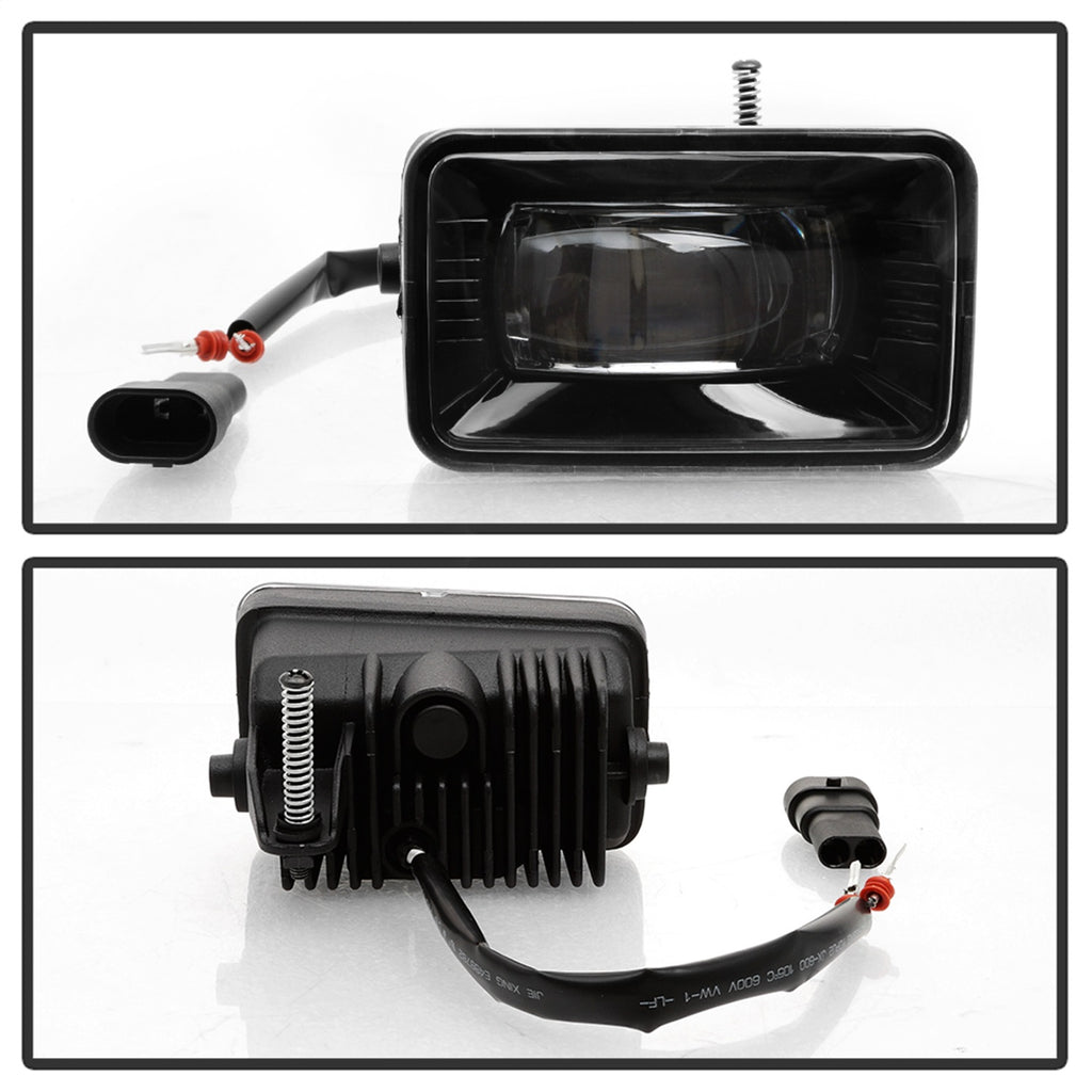 Spyder Auto 9043277 LED Fog Lights for Select Ford F-150, Ford F-250 Super Duty, Ford F-350 Super Duty, Ford F-450 Super Duty, Ford F-550 Super Duty