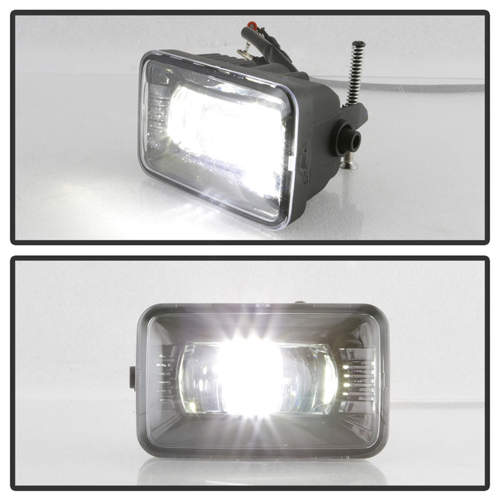 Spyder Auto 9043277 LED Fog Lights for Select Ford F-150, Ford F-250 Super Duty, Ford F-350 Super Duty, Ford F-450 Super Duty, Ford F-550 Super Duty