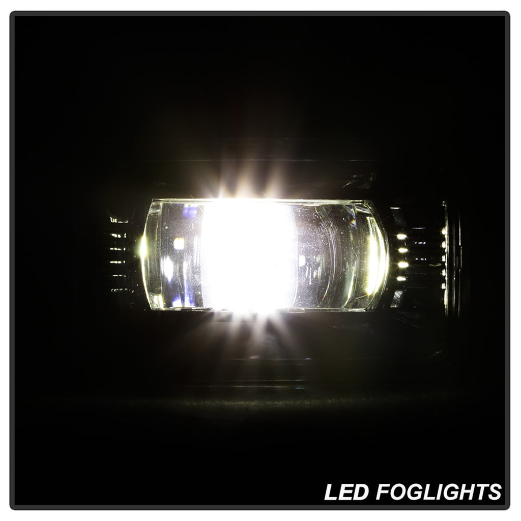 Spyder Auto 9043277 LED Fog Lights for Select Ford F-150, Ford F-250 Super Duty, Ford F-350 Super Duty, Ford F-450 Super Duty, Ford F-550 Super Duty