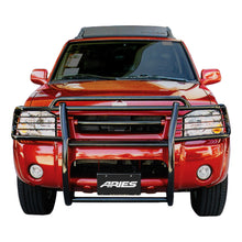 Load image into Gallery viewer, ARIES 9044 Black Steel Grille Guard, Select Nissan Frontier for Select Nissan Frontier