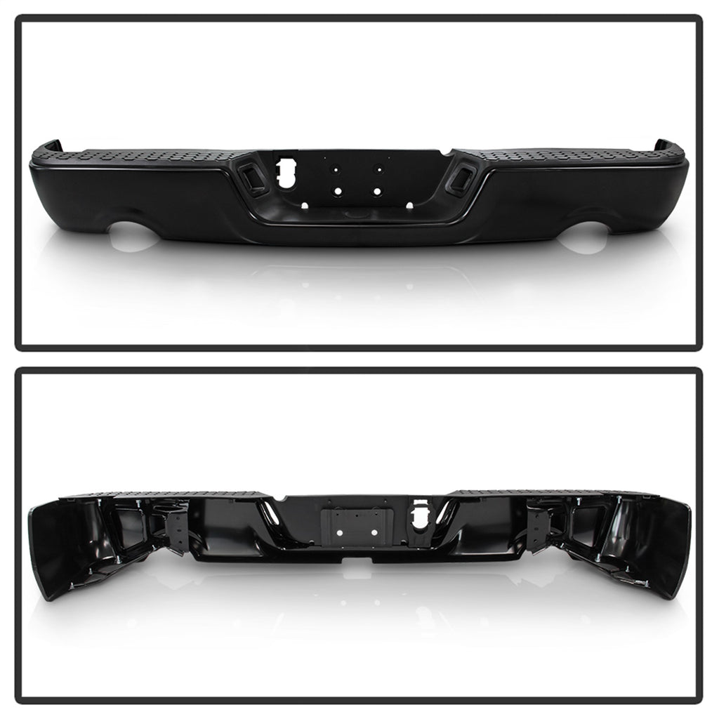 Spyder Auto 9046971 OEM Style Steel Rear Bumper for Select Dodge Ram 1500, Ram
