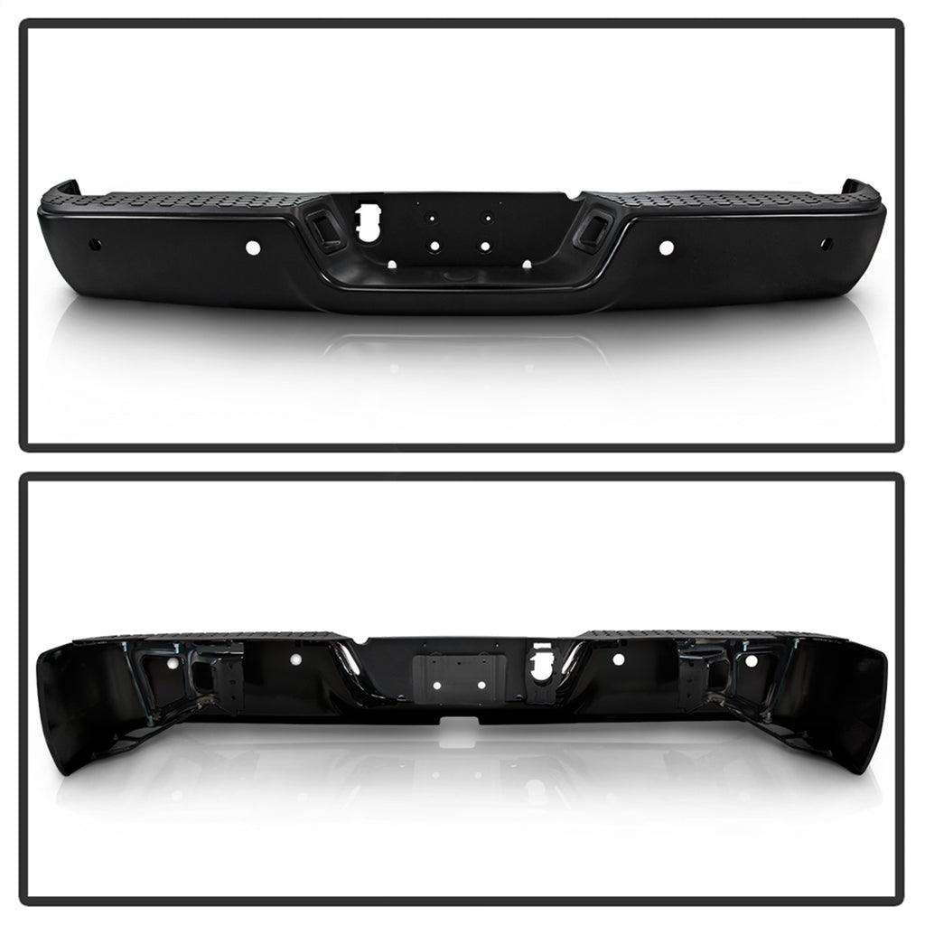 Spyder Auto 9047015 OEM Style Steel Rear Bumper for Select Dodge Ram 1500, Dodge Ram 2500, Dodge Ram 3500, Ram 1500, Ram 2500, Ram