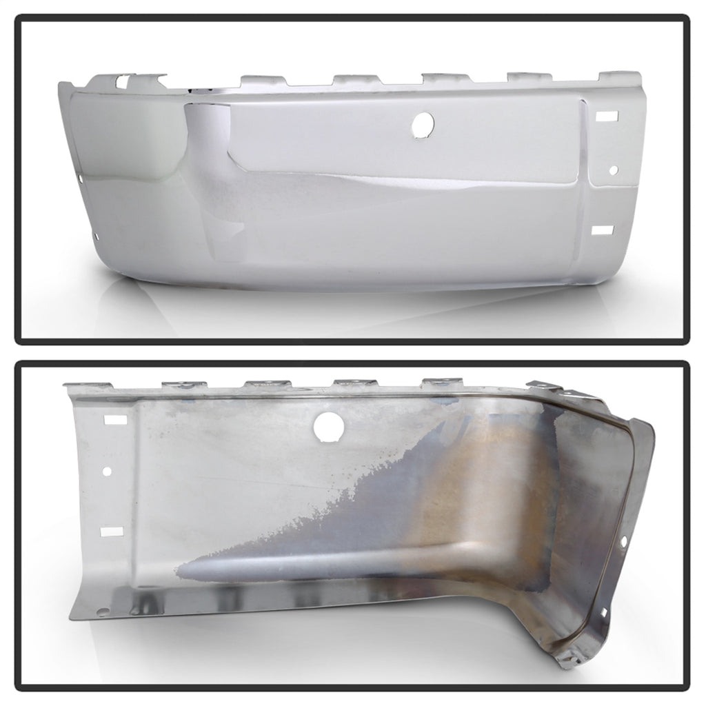 Spyder Auto 9047077 Rear Bumper Cap End for Select Chevrolet Silverado 1500, Chevrolet Silverado HD, GMC Sierra