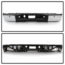 Load image into Gallery viewer, Spyder Auto 9047107 OEM Style Steel Rear Bumper for Select Chevrolet Silverado 1500, GMC Sierra