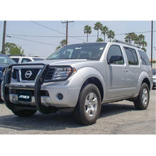 Load image into Gallery viewer, ARIES 9047 Black Steel Grille Guard, Select Nissan Frontier, Pathfinder for Select Nissan Frontier