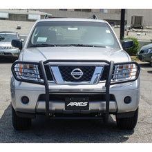 Load image into Gallery viewer, ARIES 9047 Black Steel Grille Guard, Select Nissan Frontier, Pathfinder for Select Nissan Frontier