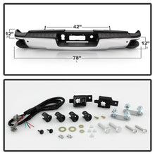 Load image into Gallery viewer, Spyder Auto 9048814 Rear Steel Bumper for Select Chevrolet Silverado HD, Chevrolet Silverado HD, GMC Sierra HD, GMC Sierra HD