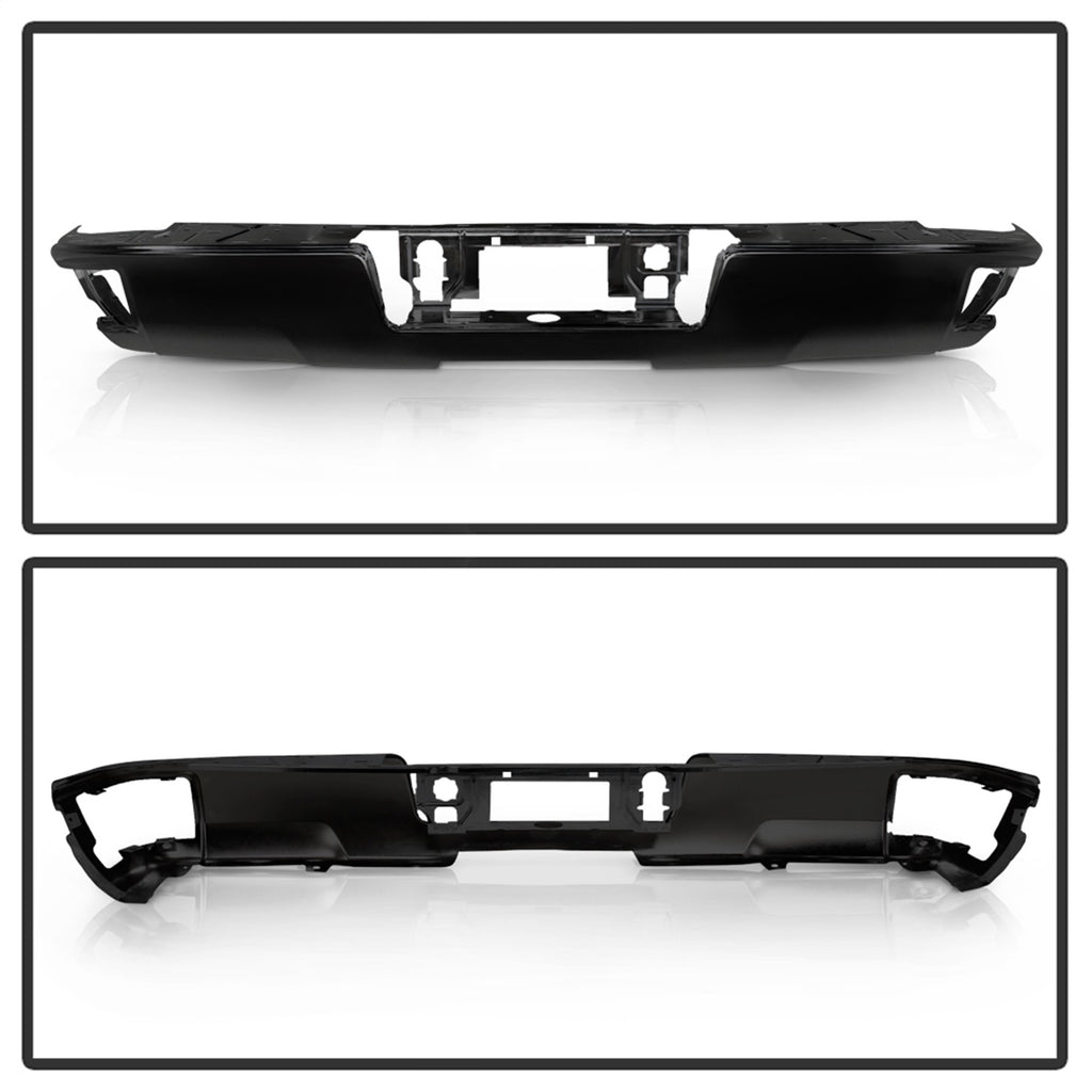 Spyder Auto 9048838 Rear Steel Bumper for Select Chevrolet Silverado 1500, GMC Sierra