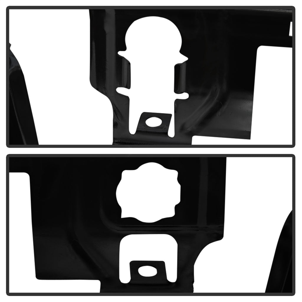 Spyder Auto 9048838 Rear Steel Bumper for Select Chevrolet Silverado 1500, GMC Sierra