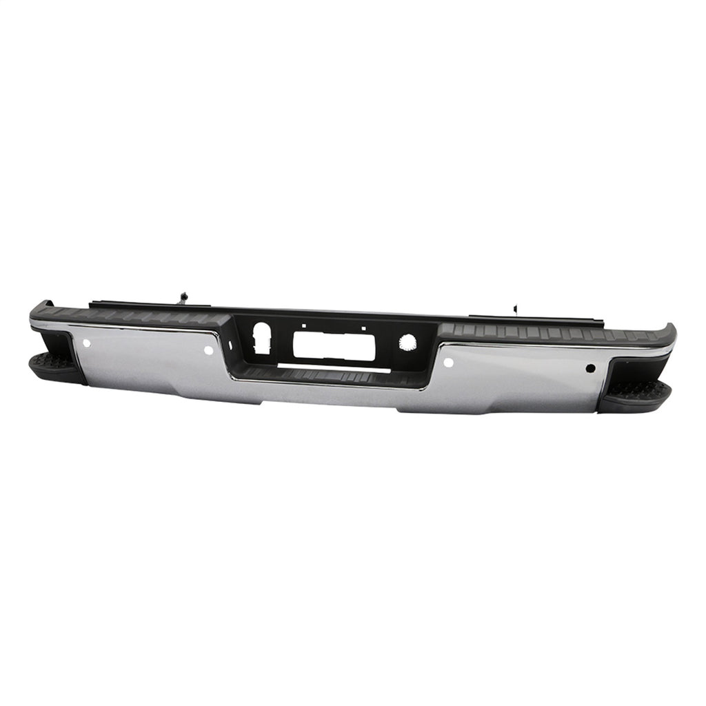 Spyder Auto 9048890 Rear Steel Bumper for Select Chevrolet Silverado 1500, GMC Sierra