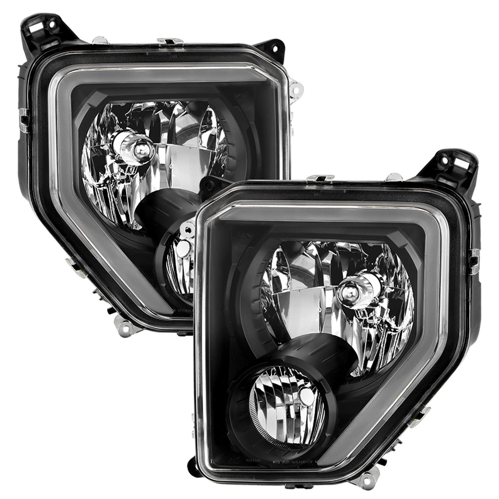 Spyder Auto 9053023 Crystal Headlights for Select Jeep Liberty