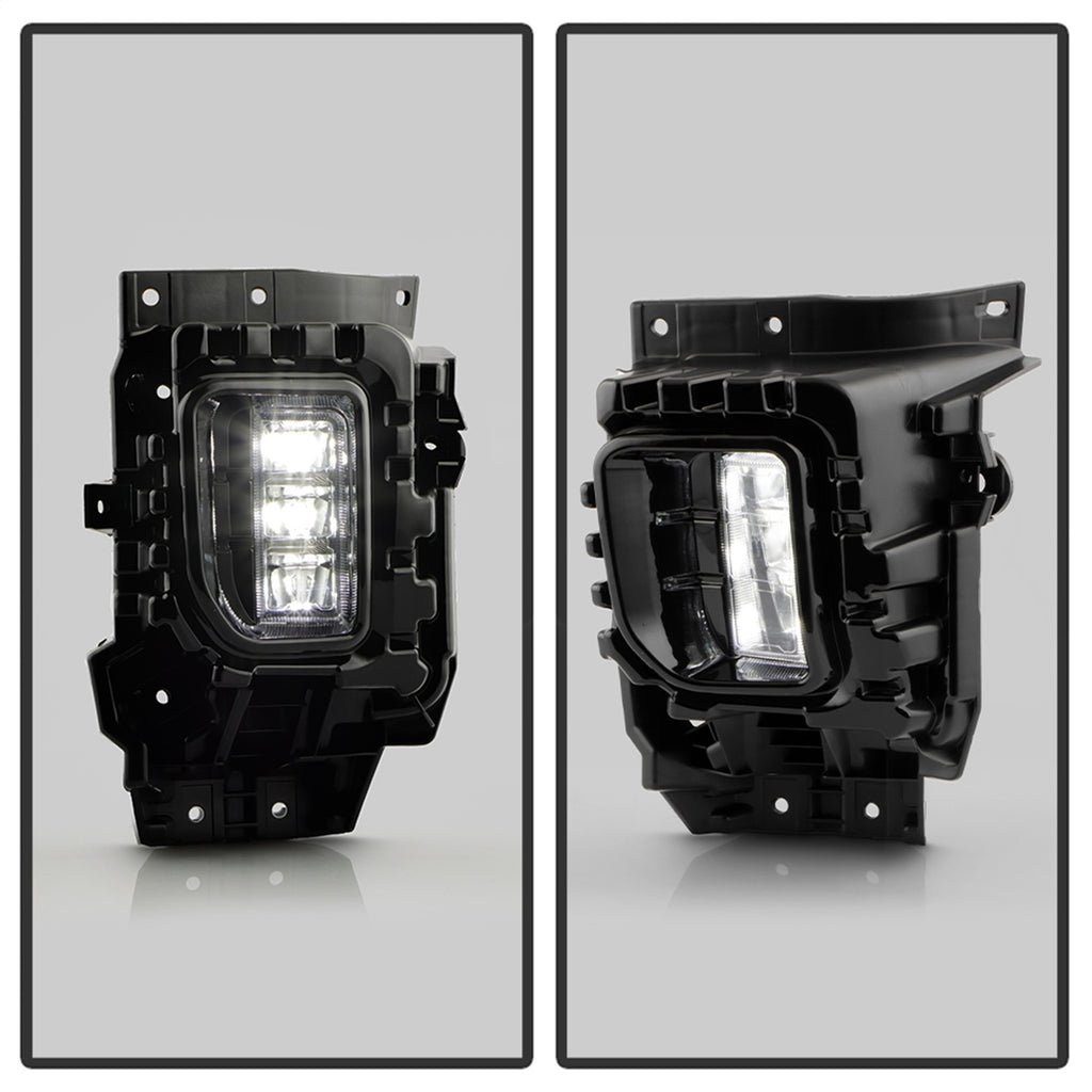 Spyder Auto 9054013 OEM Full LED Fog Lights for Select Chevrolet Silverado HD, Chevrolet Silverado HD