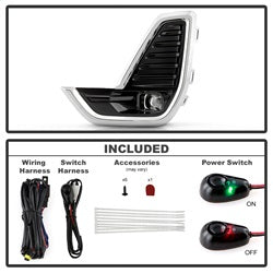 Spyder Auto 9054136 OEM Fog Lights for Select GMC Acadia