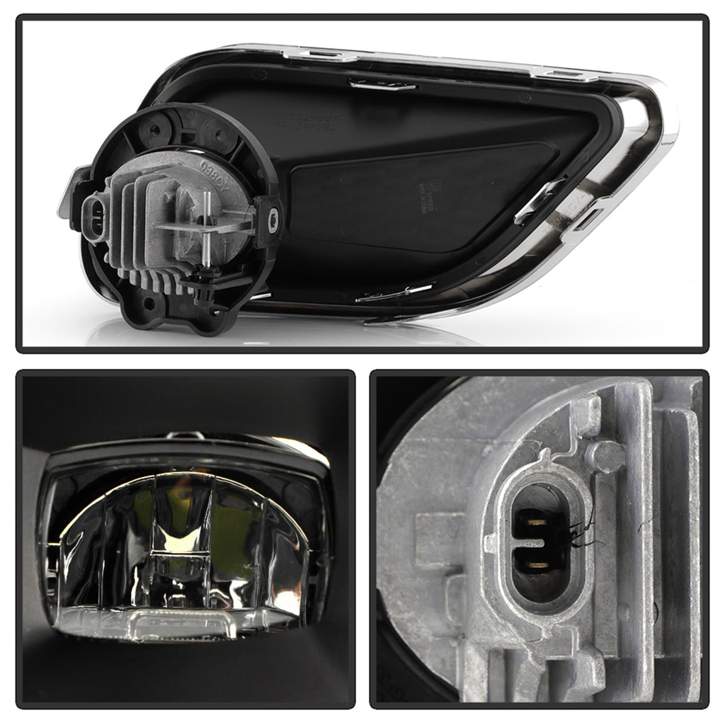 Spyder Auto 9054204 OEM Fog Lights for Select Jeep Cherokee
