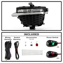 Spyder Auto 9054211 OEM Fog Lights for Select Jeep Grand Cherokee