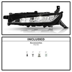 Spyder Auto 9054228 OEM Fog Lights for Select Lexus RX350, Lexus RX350L, Lexus RX450h, Lexus RX450hL