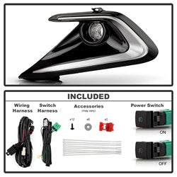 Spyder Auto 9054280 OEM Full LED Fog Lights for Select Toyota Corolla