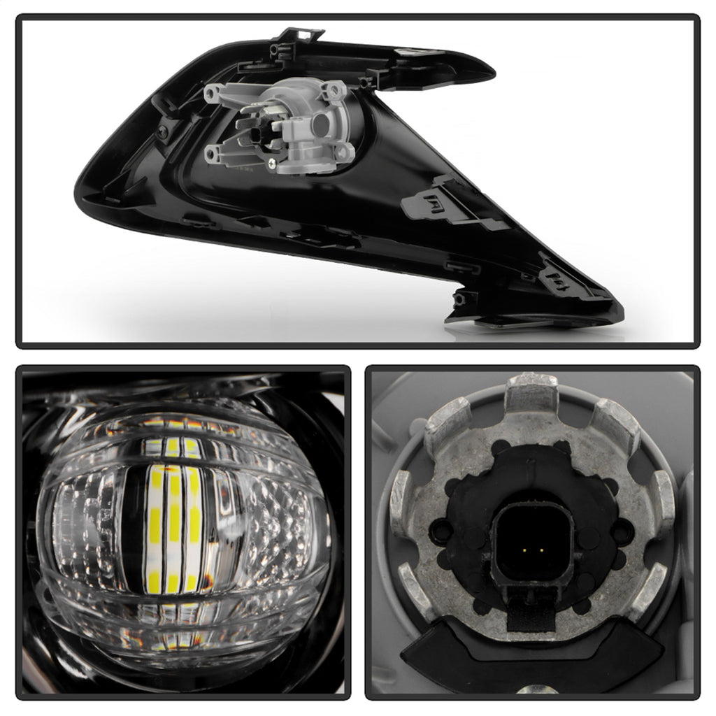 Spyder Auto 9054280 OEM Full LED Fog Lights for Select Toyota Corolla