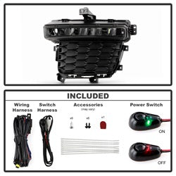 Spyder Auto 9054365 OEM Fog Lights for Select Jeep Grand Cherokee