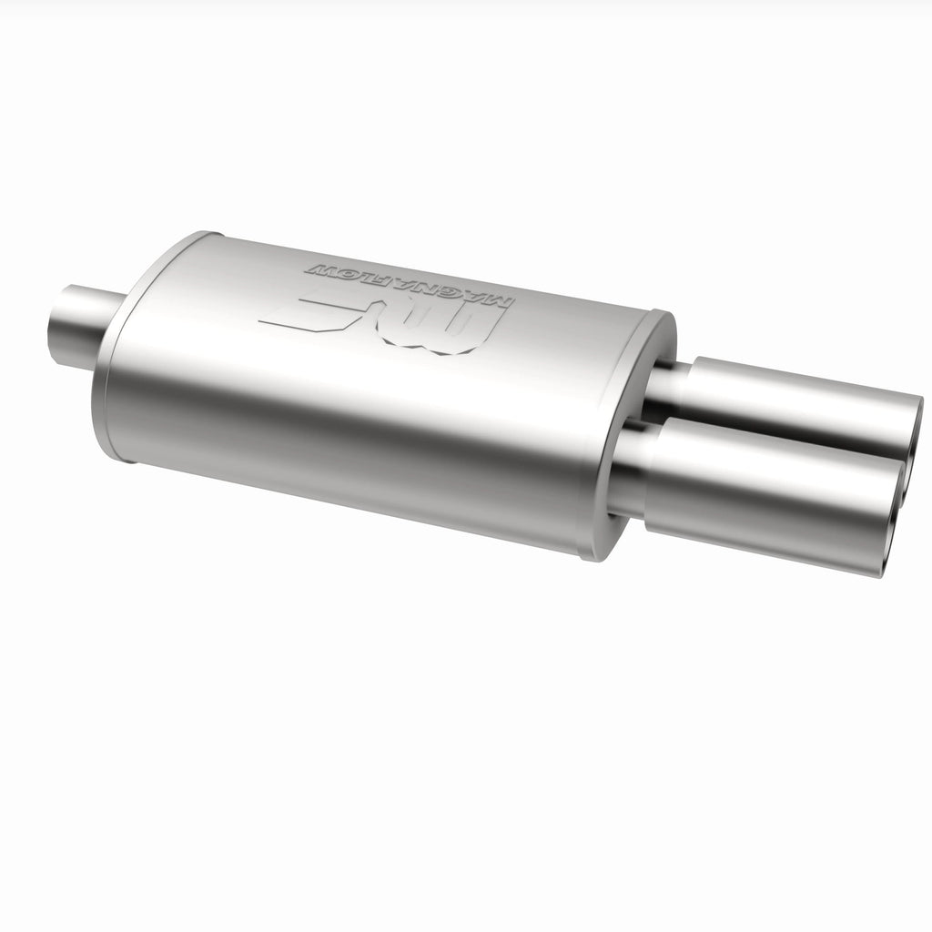 MagnaFlow Exhaust Products 14815 Straight-Through Performance Muffler; 2.25/3.125in. Center/Dual; 5x14x8 Body