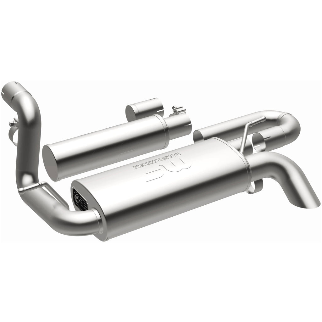 MagnaFlow Exhaust Products 19620 Overland Series Axle Back System for Select Jeep Wrangler