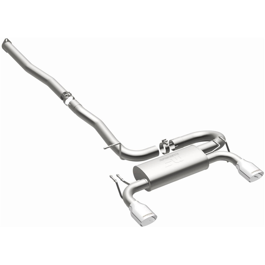 MagnaFlow Exhaust Products 15597 Street Series Polished Cat-Back System for Select Mitsubishi Lancer