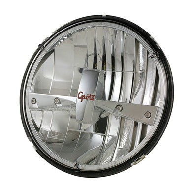 Grote 90941-5 LED Sealed Beam Headlights, 7" LED Sealed Beam Headlight, 9-32V