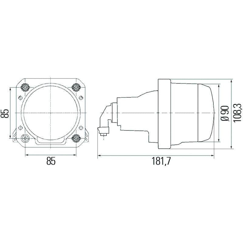 90Mm-Bi-Halogen--Bi-Xenon-V2-Shutter-Pigtail