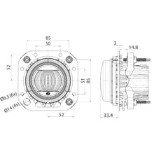 Load image into Gallery viewer, 90Mm-L4060-Led-High-Beam--Driving-Lamp-Module