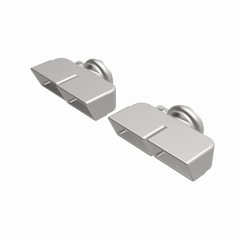 MagnaFlow Exhaust Products 35221 Exhaust Tip Set - Quad Rectangle - 2.75In.