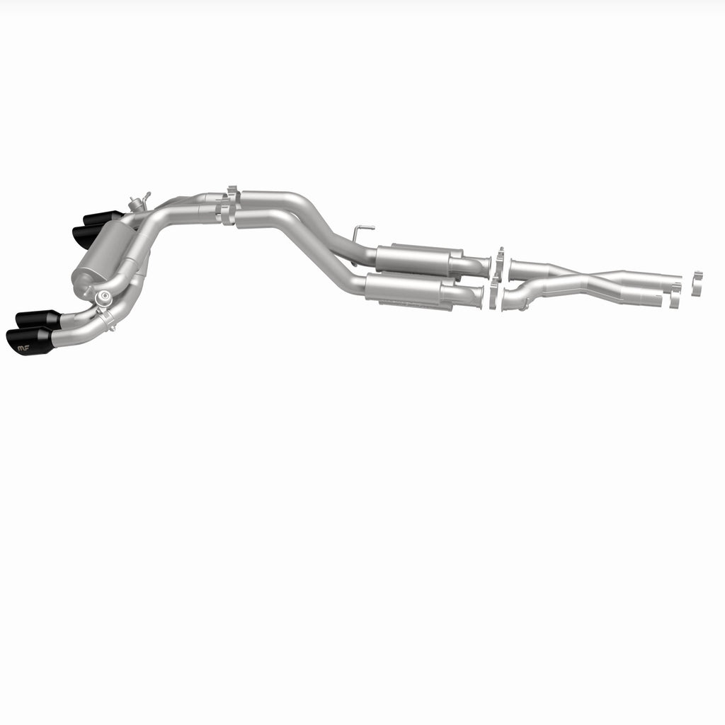 MagnaFlow Exhaust Products 19598 Street Series Black Chrome Cat-Back System for Select Jeep Wrangler