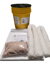 Load image into Gallery viewer, Zorbie Products ZP16-195POIL Industrial Pail Oil Spill Kit, 20L