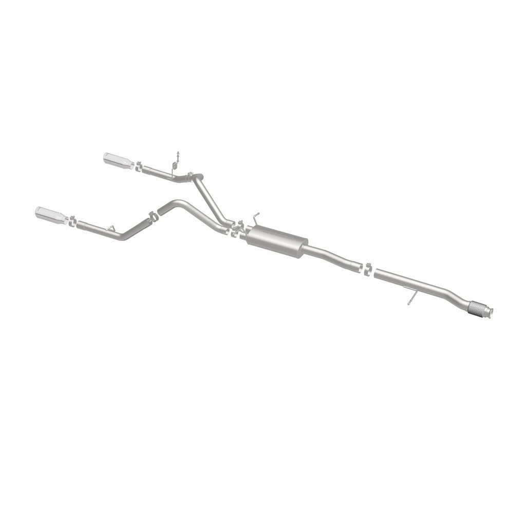 MagnaFlow Exhaust Products 15268 Street Series Polished Cat-Back System for Select Chevrolet Silverado 1500, Chevrolet Silverado LD, GMC Sierra 1500, GMC Sierra Limited