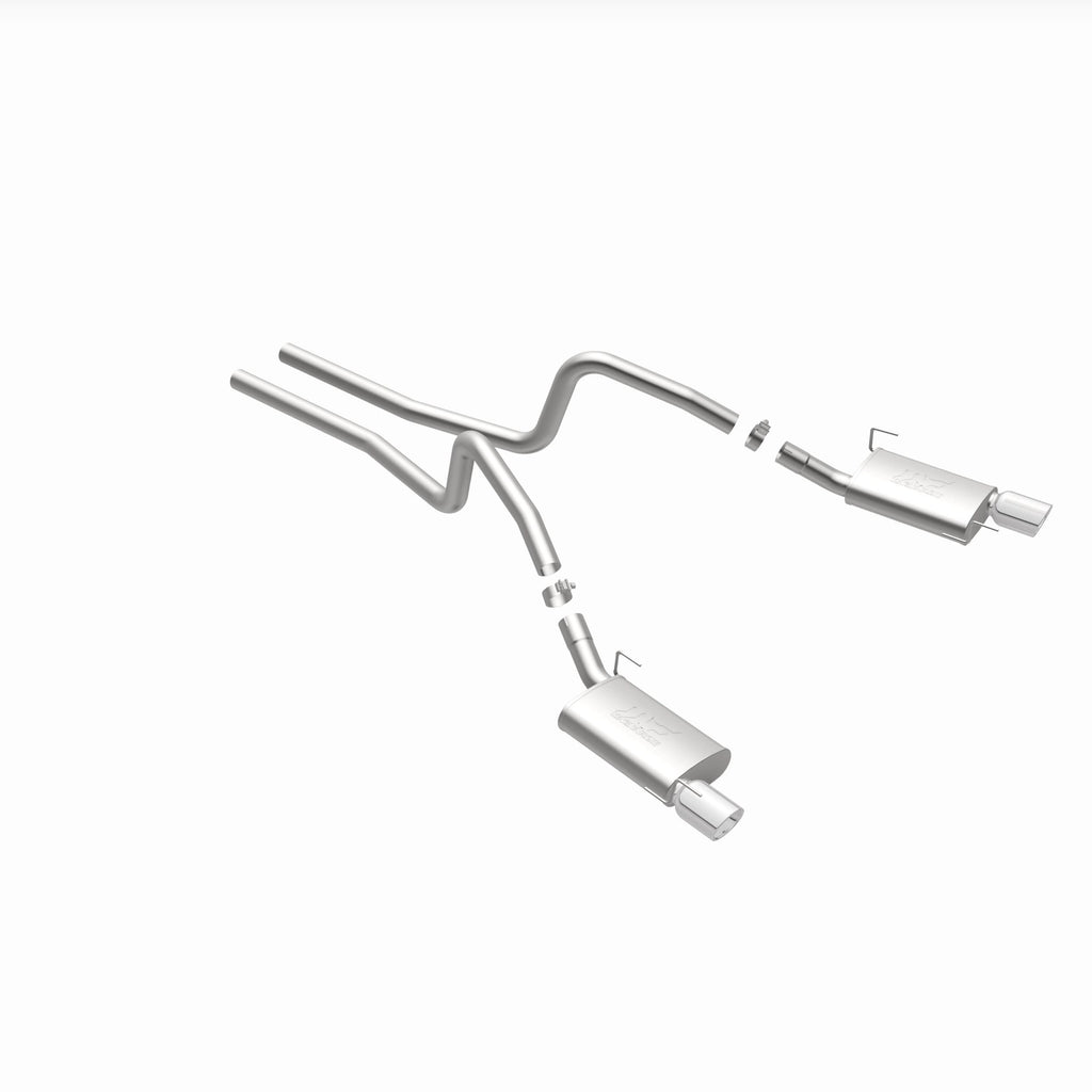 MagnaFlow Exhaust Products 15881 Street Series Polished Cat-Back System for Select Ford Mustang