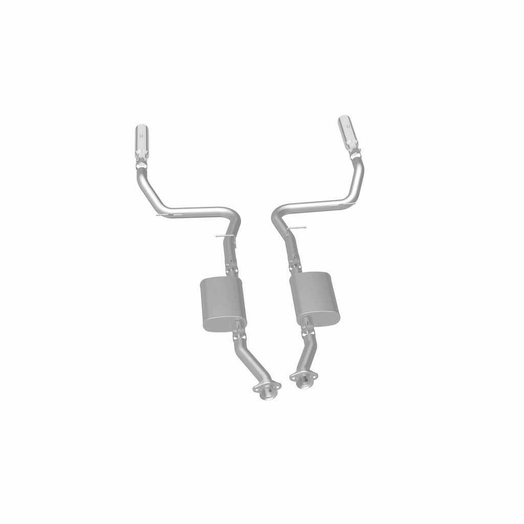 MagnaFlow Exhaust Products 15644 Street Series Polished Cat-Back System for Select Ford Mustang