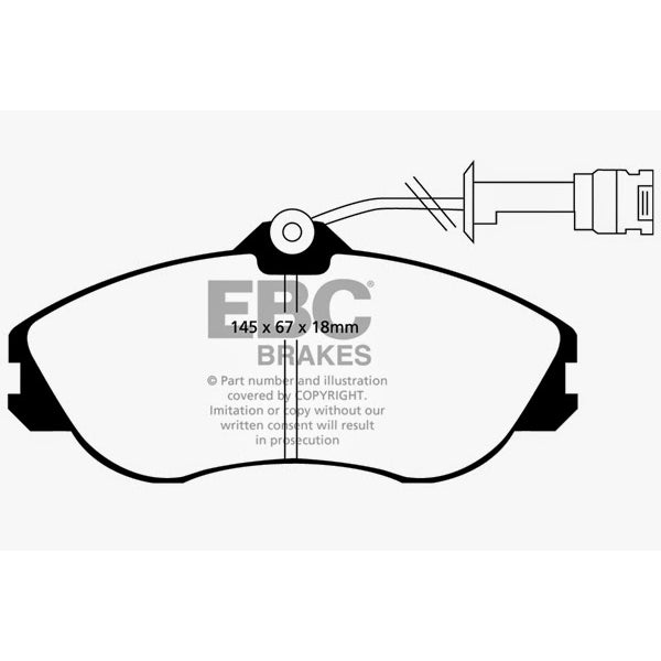 91-92-Audi-100-Quattro-2.3-(Girling)-Yellowstuff-Front-Brake-Pads