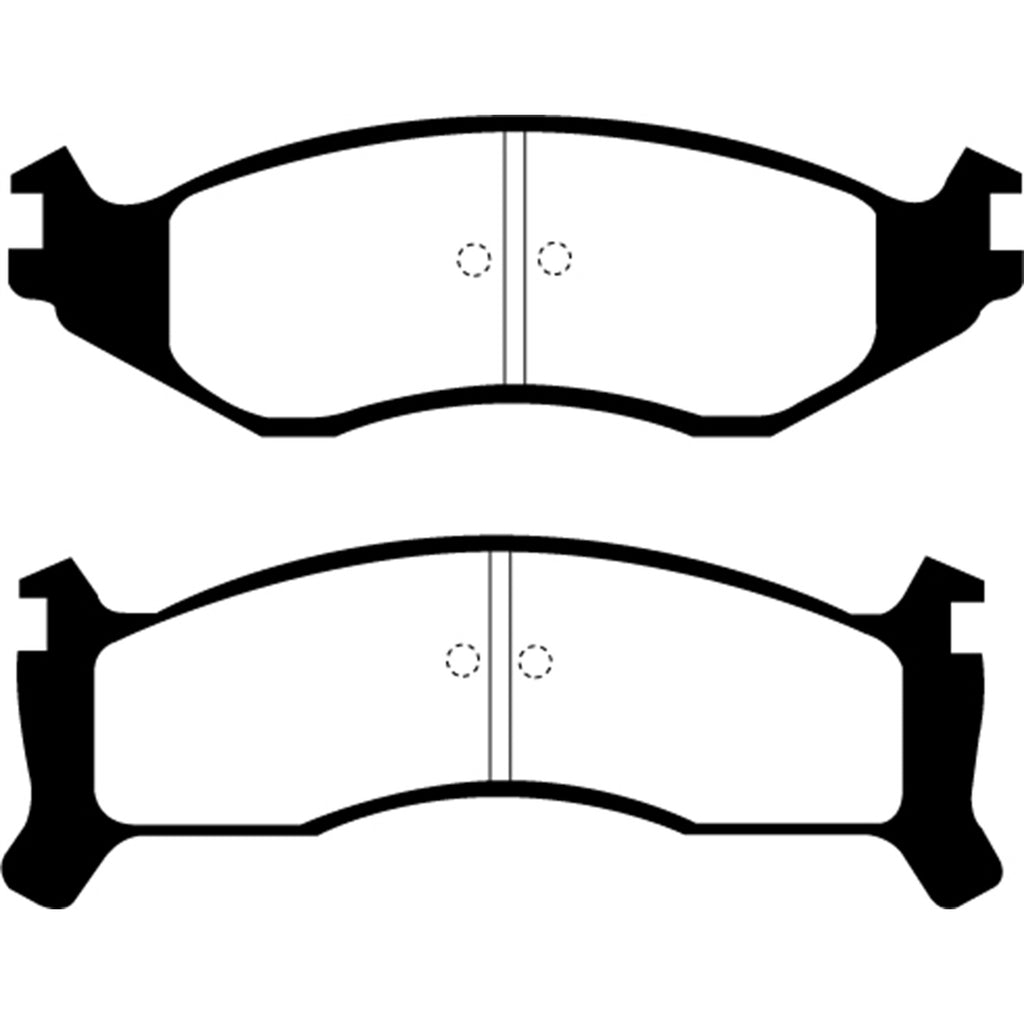 91-93-Chrysler-Fifth-Avenue-3.8-Greenstuff-Front-Brake-Pads