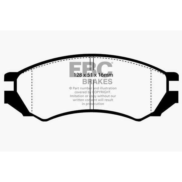 91-93-Nissan-Nx-2.0-(Abs)-Yellowstuff-Front-Brake-Pads