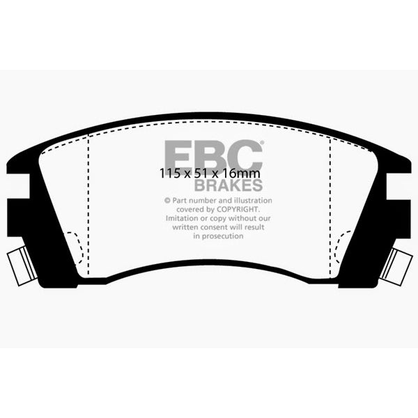 91-93-Nissan-Nx-2.0-Greenstuff-Front-Brake-Pads