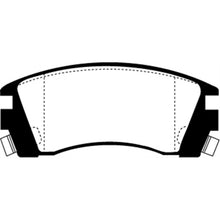 Load image into Gallery viewer, 91-93-Nissan-Nx-2.0-Greenstuff-Front-Brake-Pads