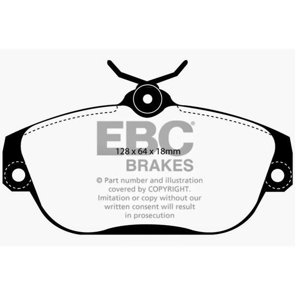 91-93-Volvo-740-2.3-(Abs)-(Girling)-Greenstuff-Front-Brake-Pads