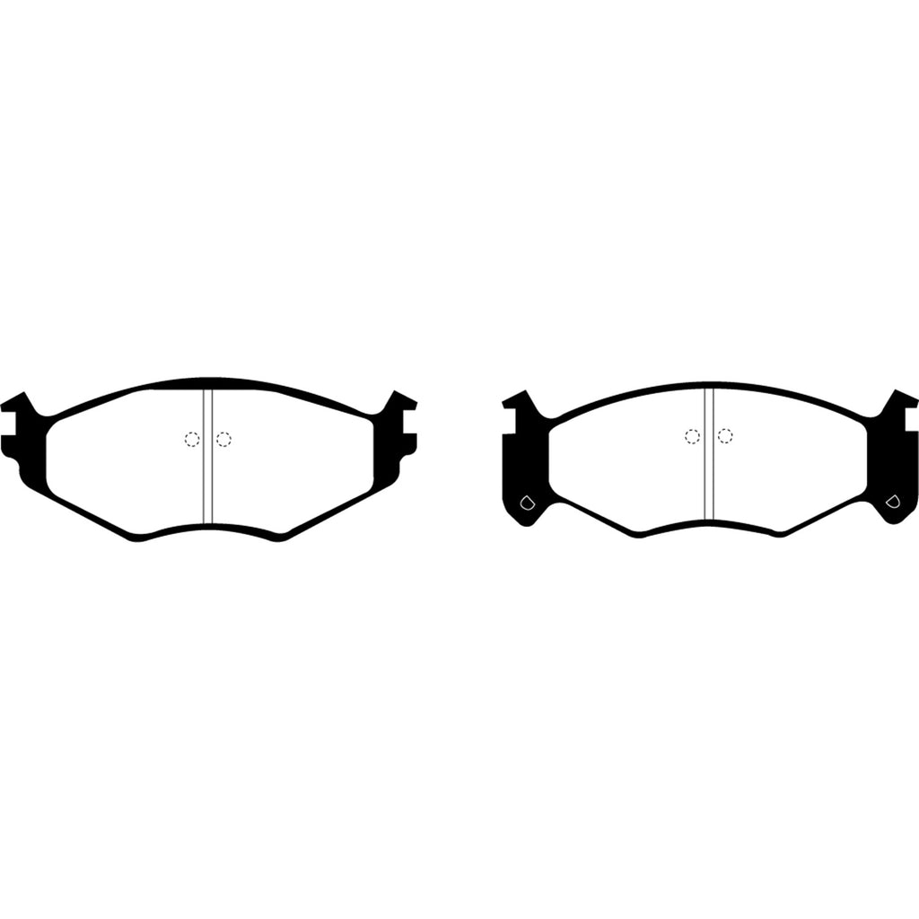 91-94-Chrysler-Town--Country-3.3-(15In-Wheels)-Greenstuff-Front-Brake-Pads