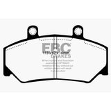 EBC DP3800C Redstuff Ceramic Low Dust Brake Pads
