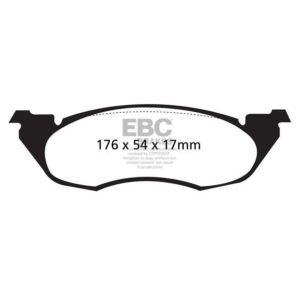 91-96-Dodge-Dakota-2Wd-2.5-Yellowstuff-Front-Brake-Pads