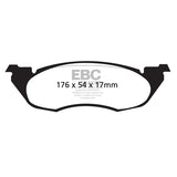 EBC DP61632 6000 Series Greenstuff Truck/SUV Brakes Disc Pads