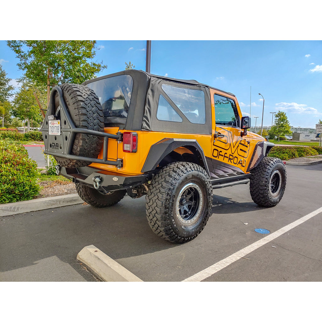 ~(91-Lbs.-55X24x15)~-Jeep-Jk-Armor-Style-Fenders-Front-And-Rear-(2-Door-And-4-Door)