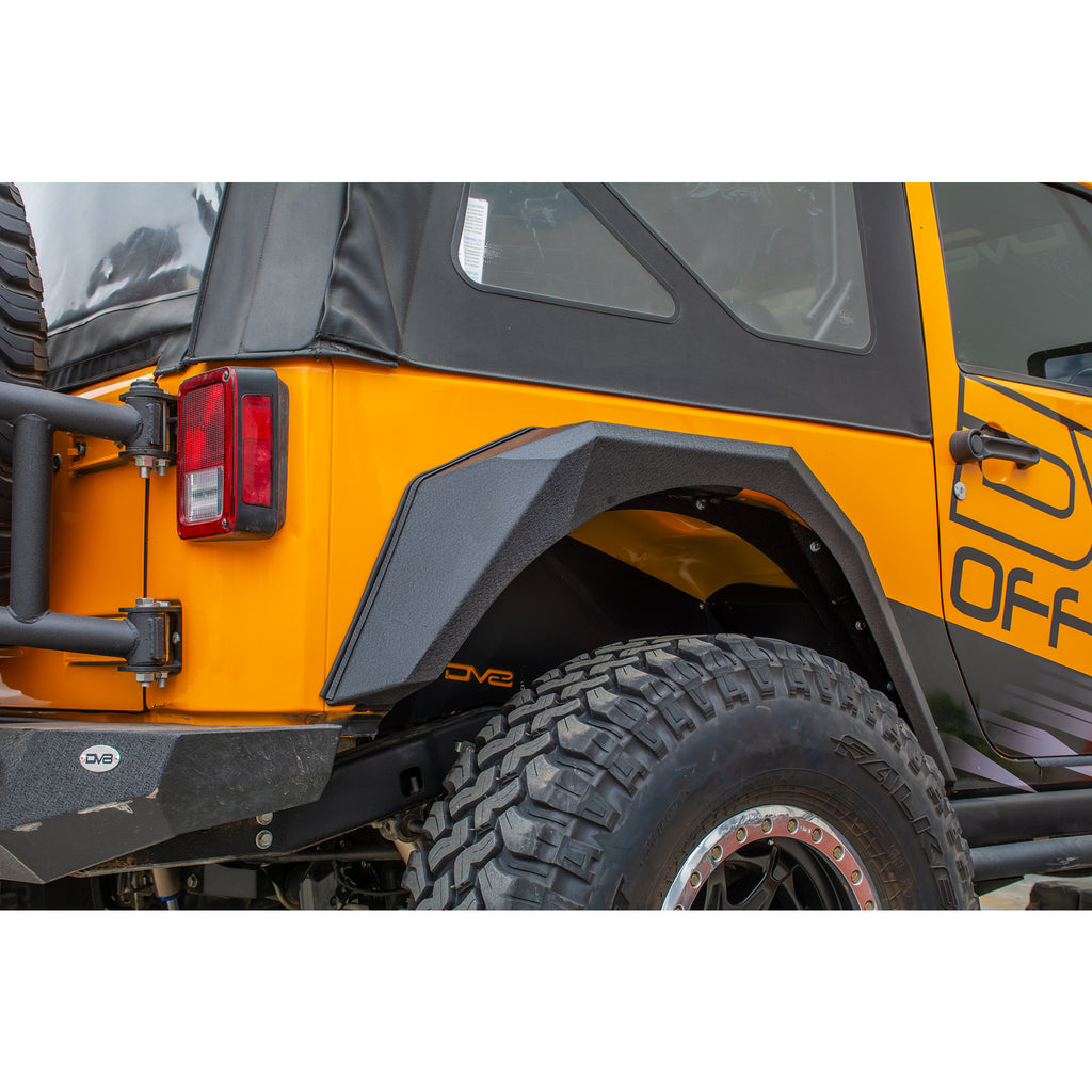 ~(91-Lbs.-55X24x15)~-Jeep-Jk-Armor-Style-Fenders-Front-And-Rear-(2-Door-And-4-Door)
