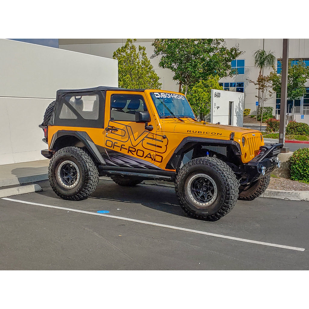 ~(91-Lbs.-55X24x15)~-Jeep-Jk-Armor-Style-Fenders-Front-And-Rear-(2-Door-And-4-Door)