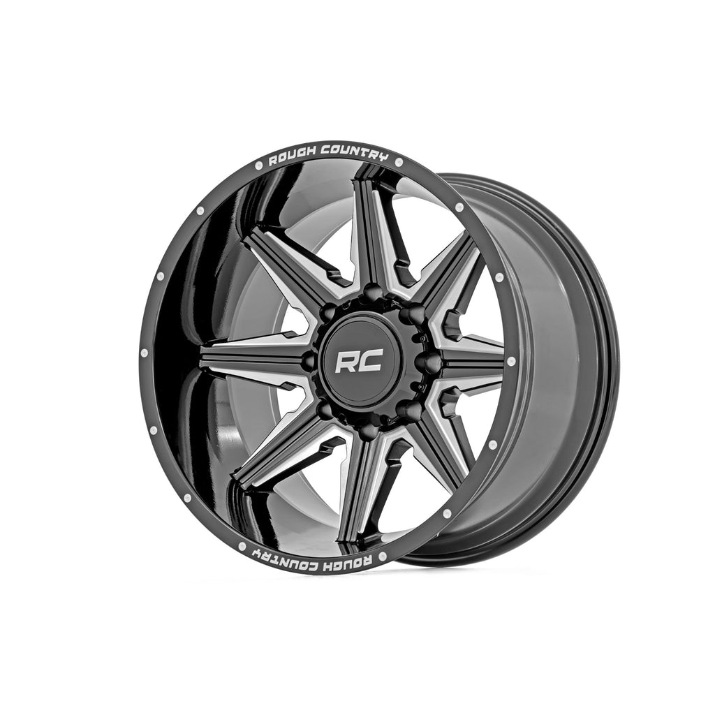 91-Series-Milled-One-Piece-Gloss-Black-22X12-8X170--44Mm-Rough-Country