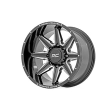 Load image into Gallery viewer, 91-Series-Milled-One-Piece-Gloss-Black-22X12-8X6.5--44Mm-Rough-Country